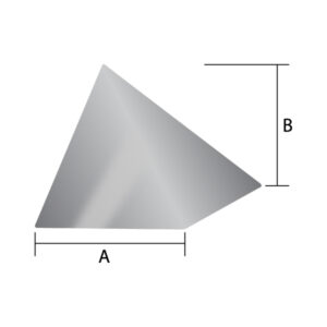 Tetrahedron Plastic Media