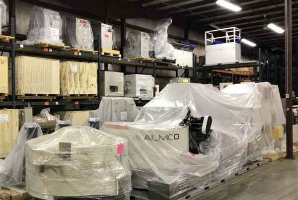 Refurbished ALMCO equipment ready for next use.