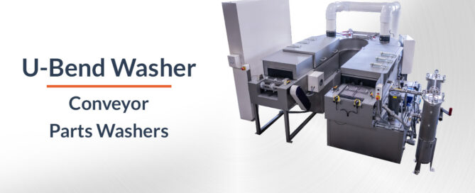 U-Bend Conveyor Parts Washer
