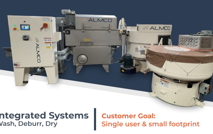 ALMCO Integrated Wash, Deburr, and Dry System