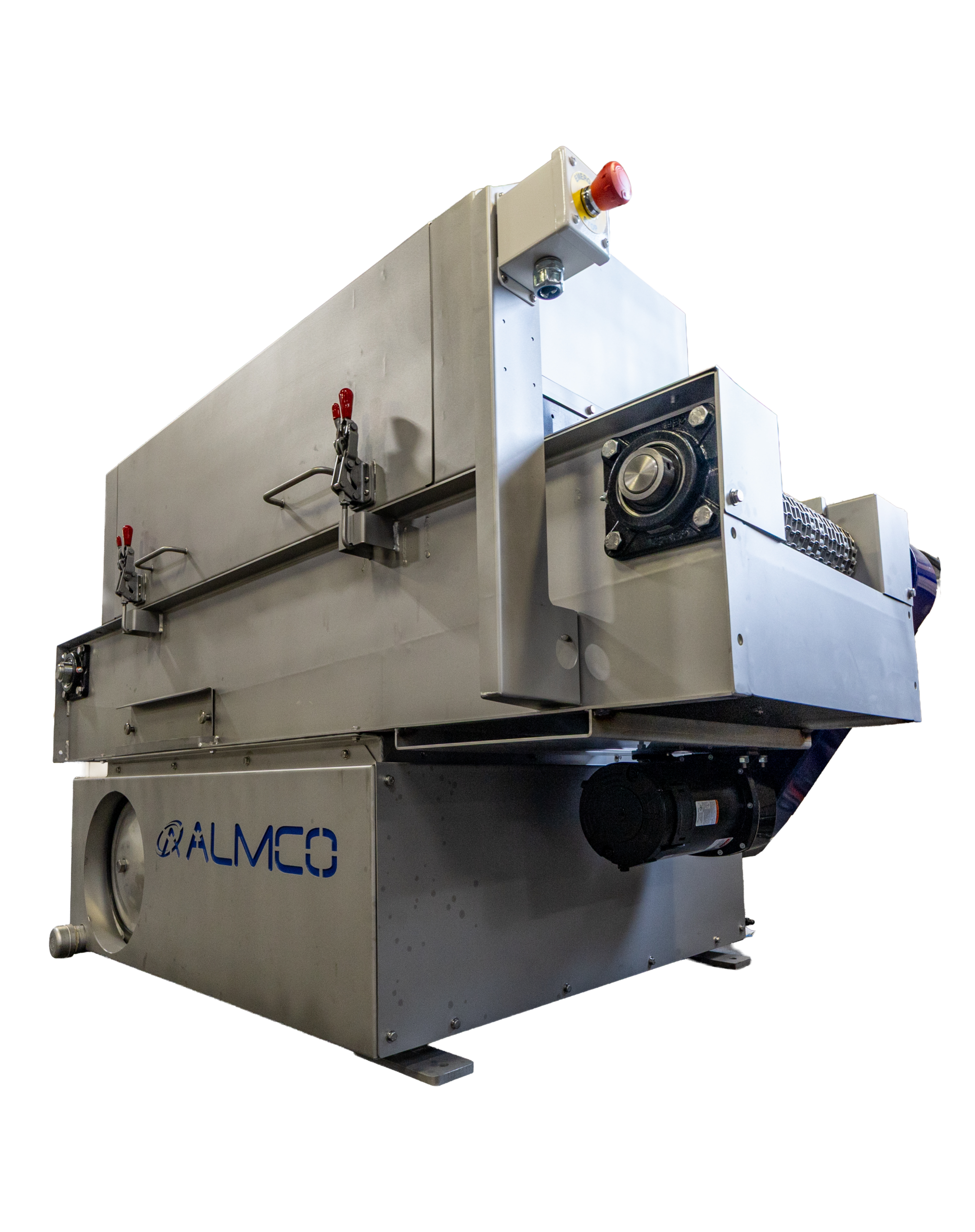 Rotary Parts Washers have a front loading system and are adaptable for continuous cleaning of parts.
